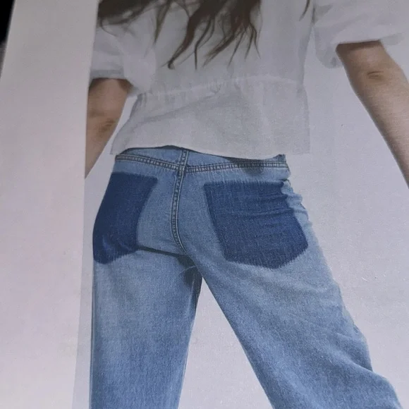 H&M JEANS (DIVIDE), WIDE HIGH, SIZE 16 - Picture 8 of 12